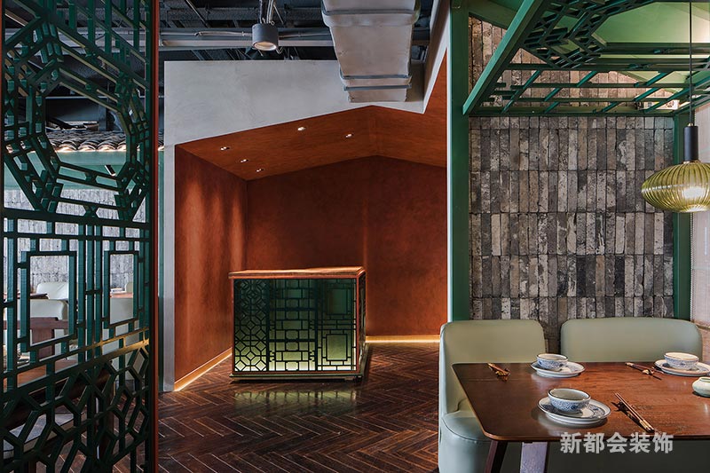 中式傳統隔斷窗