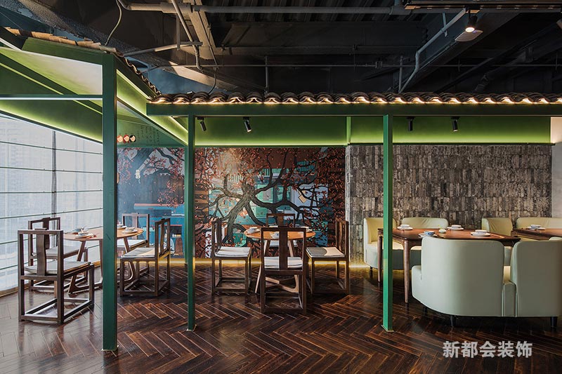 中式傳統隔斷窗