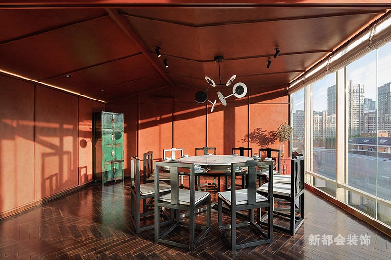 中式風格餐廳裝修案例