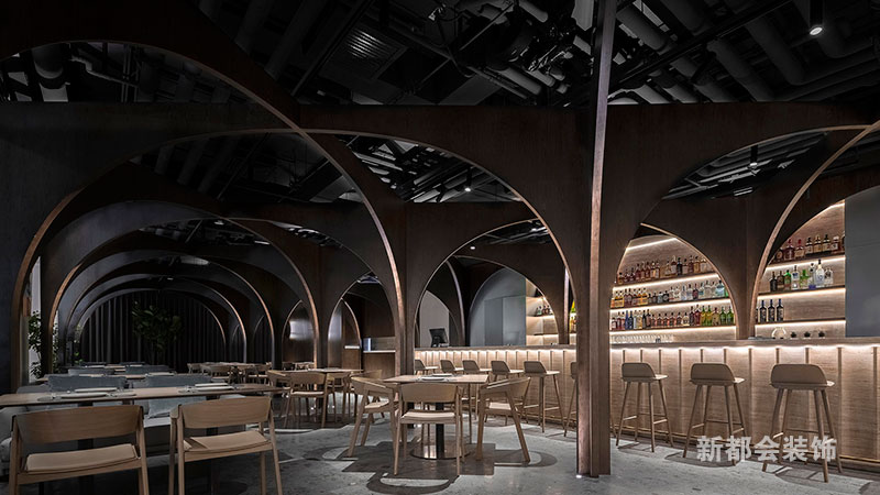 拱形裝飾立柱設計