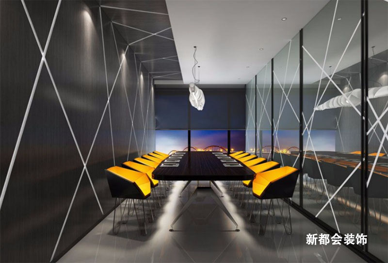 高科技公司會議室