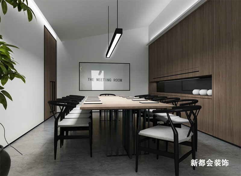 中式傳統式辦公室裝修風格