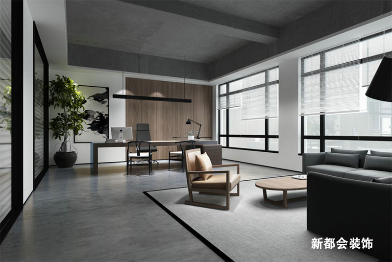 中式傳統式辦公室裝修風格