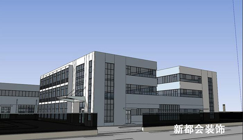 1800㎡廠房設計裝修