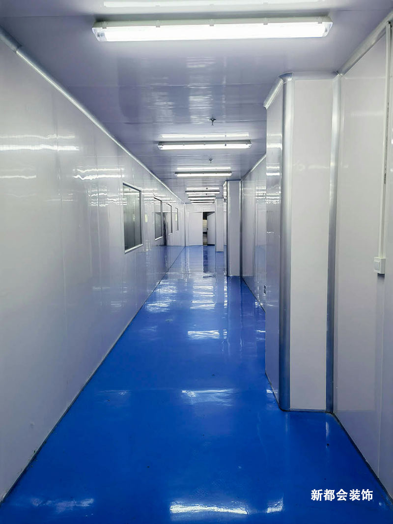 萬級無塵車間廠房裝修
