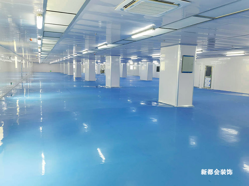 萬級無塵車間廠房裝修