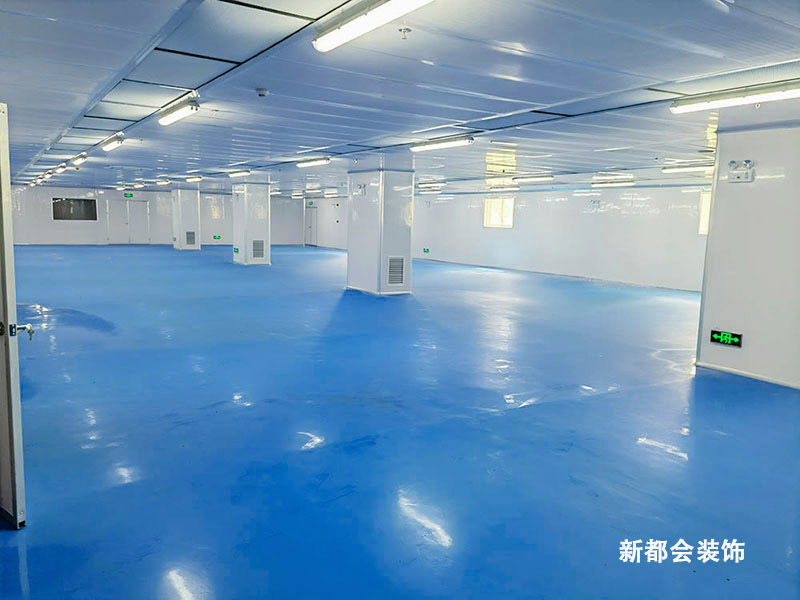 萬級無塵車間廠房裝修