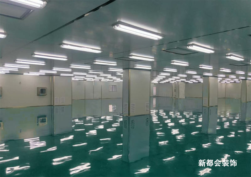 制藥潔凈廠房裝修設計