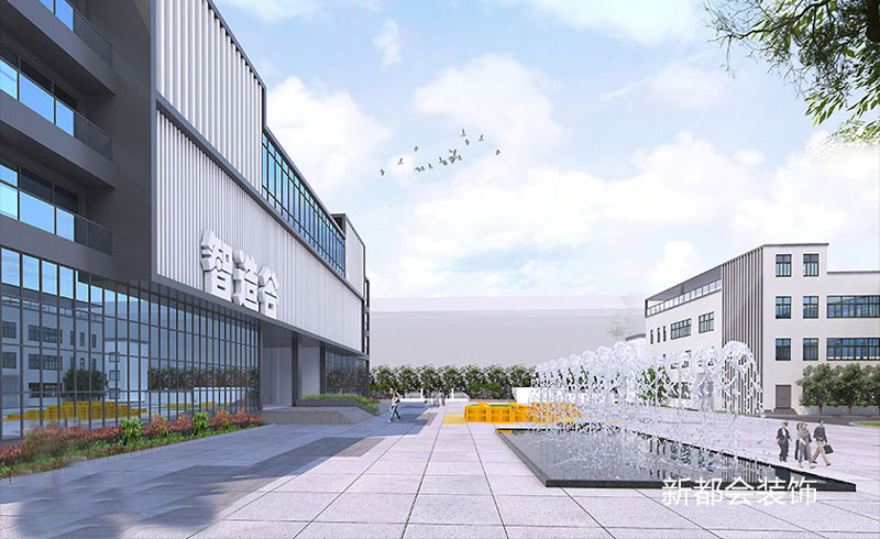 科技園建筑外觀裝修設(shè)計(jì)