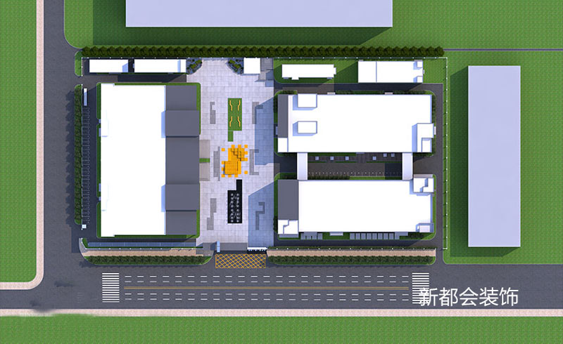 科技園建筑外觀裝修設(shè)計(jì)
