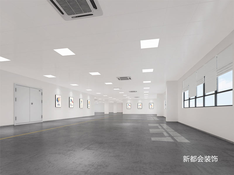 2850㎡工業(yè)廠房裝修