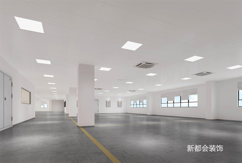 2850㎡工業(yè)廠房裝修