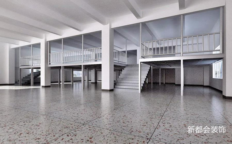 2850㎡工業(yè)廠房裝修