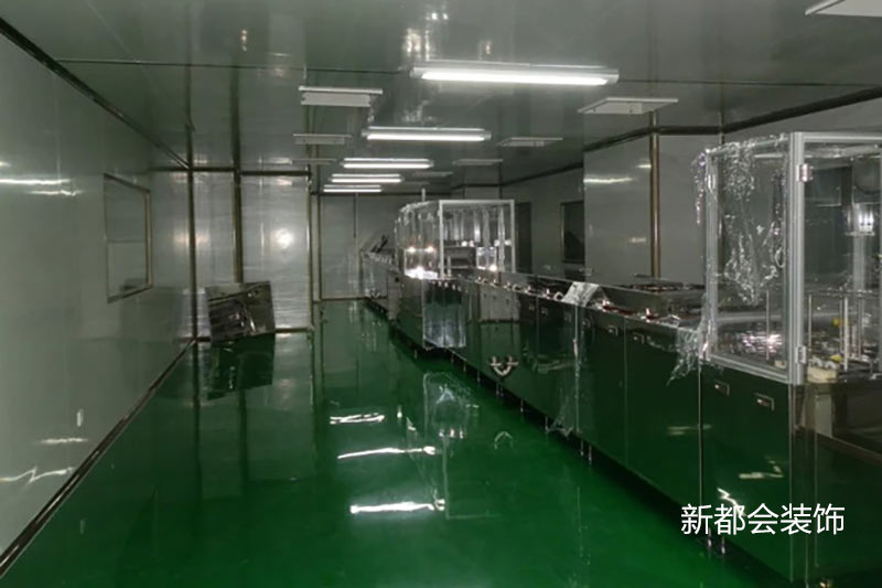 甘肅食品廠房裝修