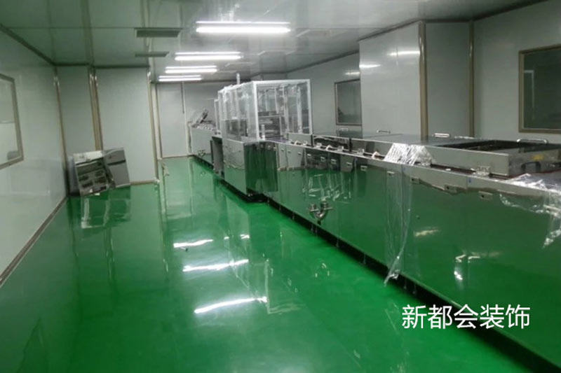 甘肅食品廠房裝修