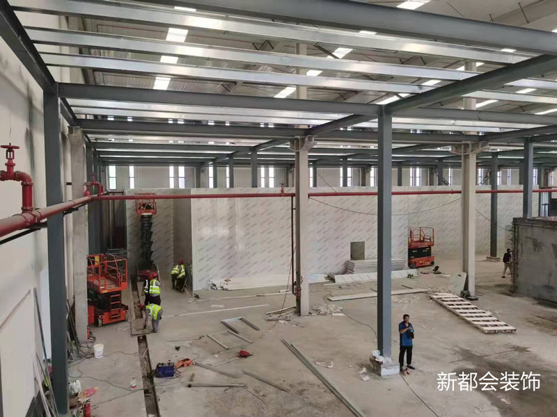 半導體凈化車間裝修工程案例