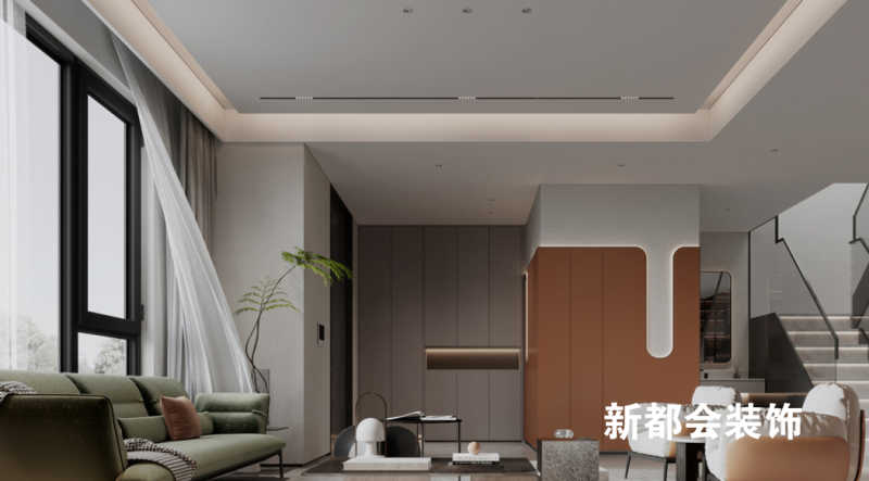 420㎡ 現代與美的結合高檔別墅裝修