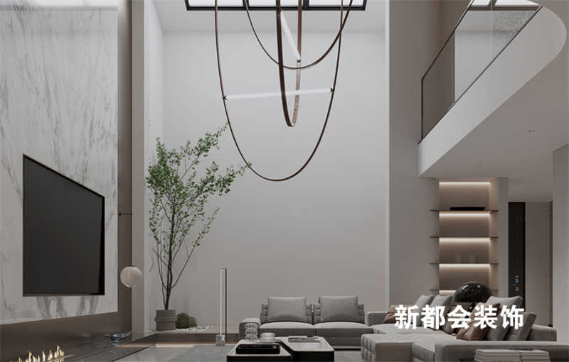 420㎡ 現代與美的結合高檔別墅裝修