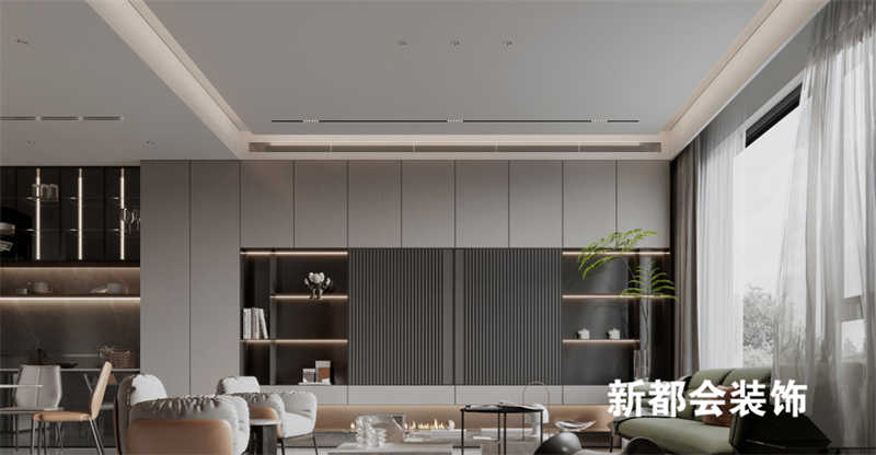 420㎡ 現代與美的結合高檔別墅裝修