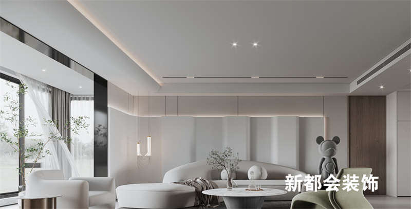 230㎡現(xiàn)代簡約風格別墅裝修