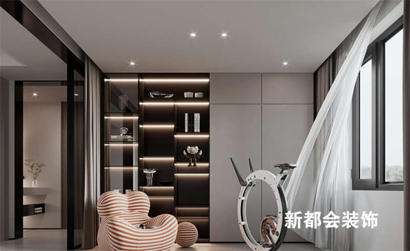 230㎡現(xiàn)代簡約風格別墅裝修