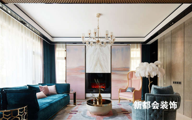 500㎡色彩創意別墅裝修