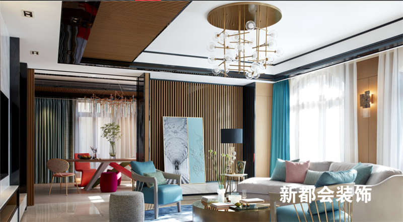 500㎡色彩創意別墅裝修