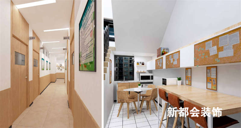 450㎡現(xiàn)代簡(jiǎn)約開放式教育中心