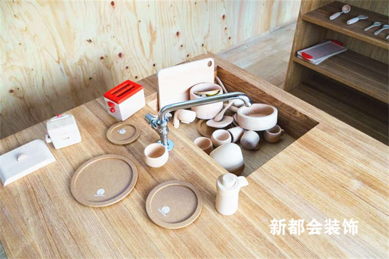 100㎡少兒教育機構裝修設計