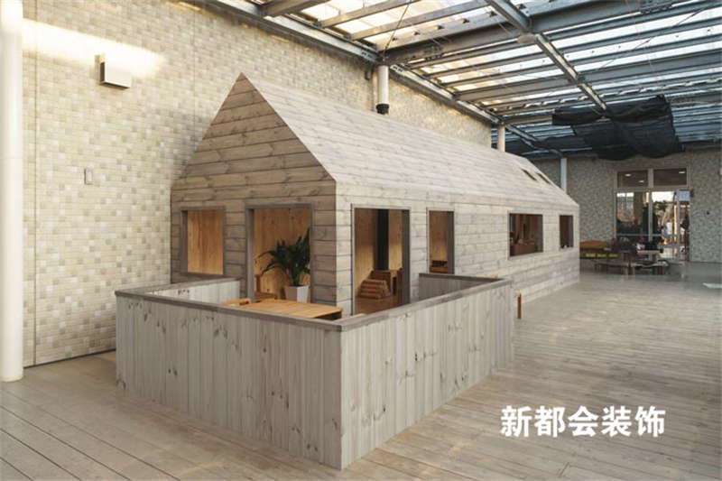 100㎡少兒教育機構裝修設計