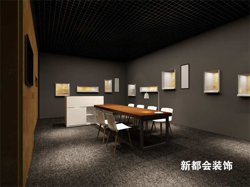 古董拍賣展會展廳裝修設計