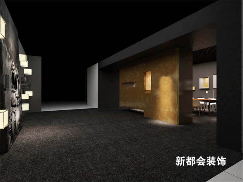 古董拍賣展會展廳裝修設計