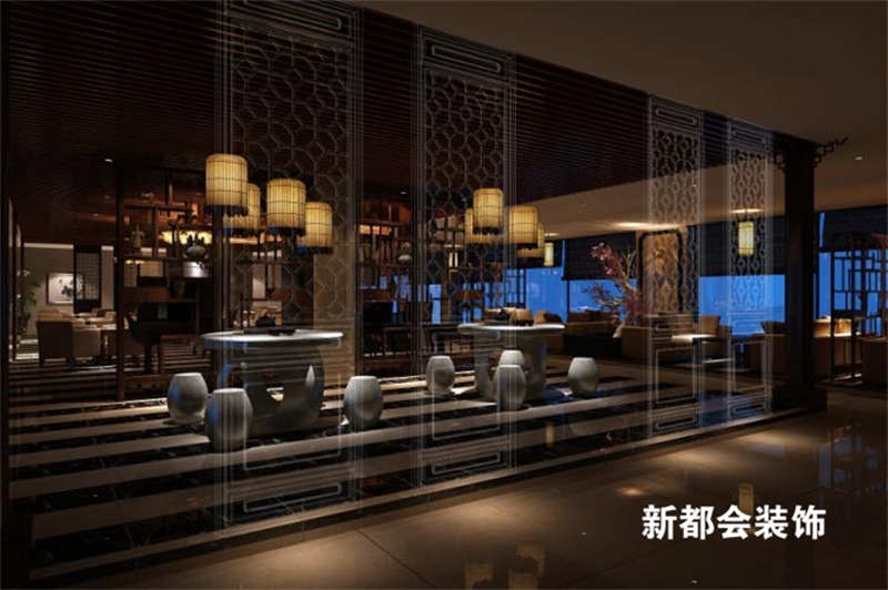 茶樓裝修設計案例