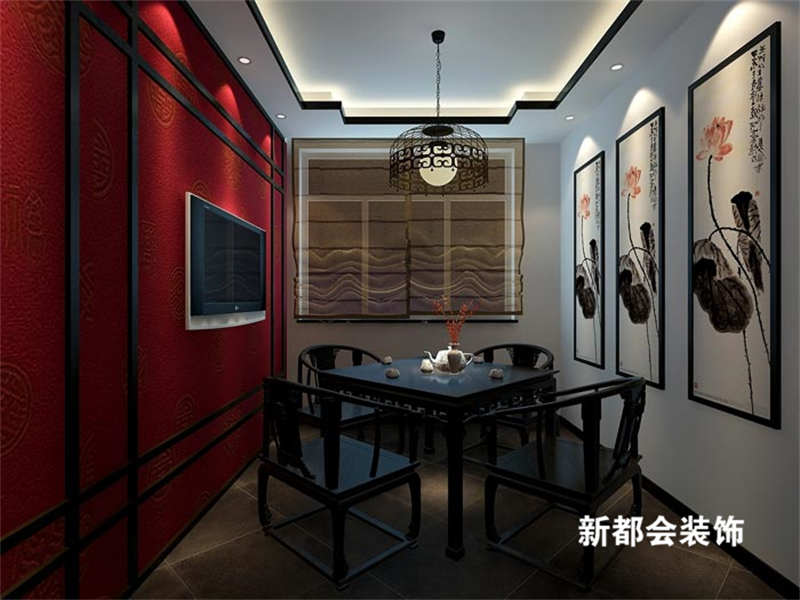 中式風格茶樓裝修設計