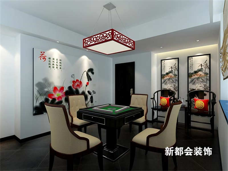 中式風格茶樓裝修設計