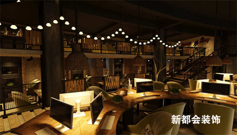 休閑網咖裝修設計