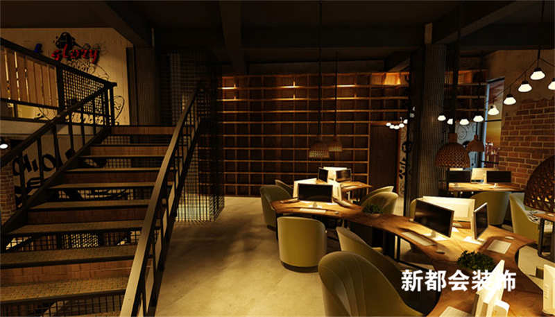 休閑網咖裝修設計