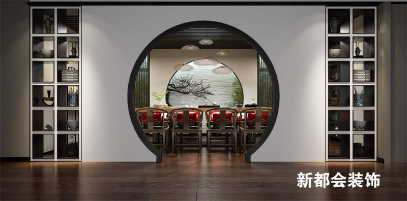 800㎡茅臺(tái)會(huì)所裝修設(shè)計(jì)