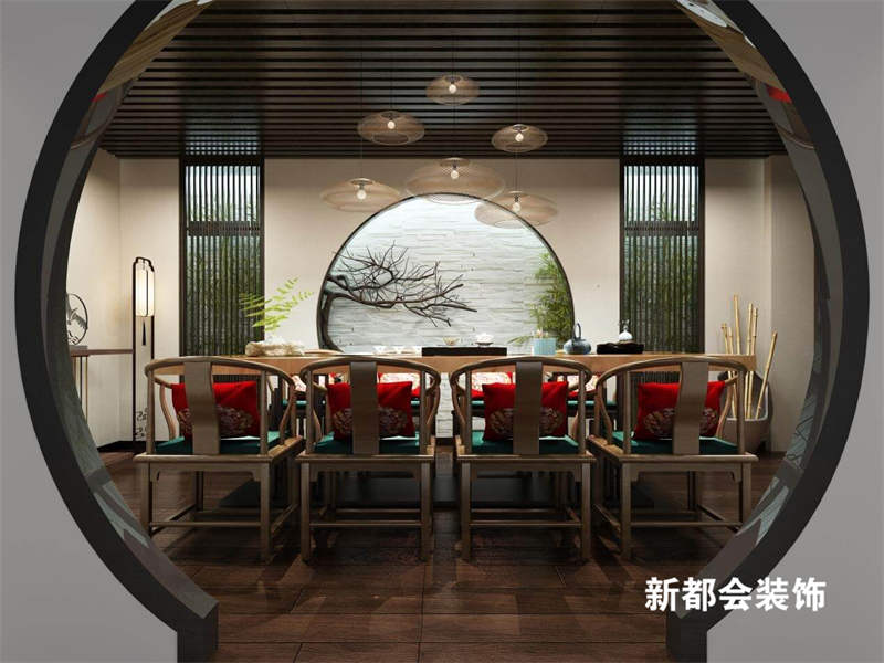 800㎡茅臺(tái)會(huì)所裝修設(shè)計(jì)