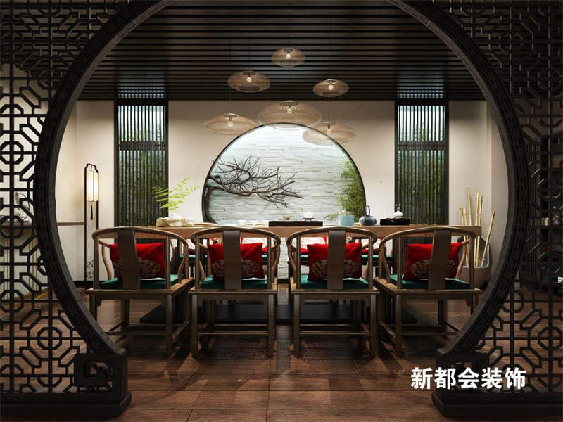 800㎡茅臺(tái)會(huì)所裝修設(shè)計(jì)