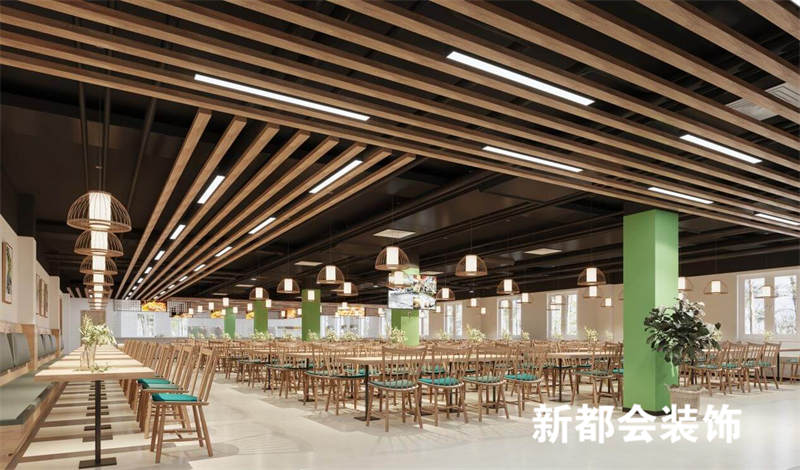 300㎡傳統中式餐廳裝修設計