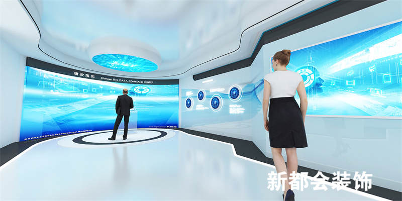 科技產品大數據展廳設計