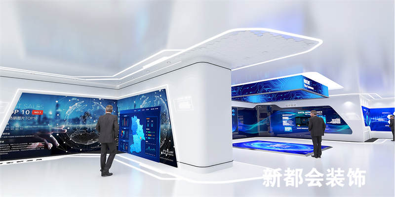 科技產品大數據展廳設計
