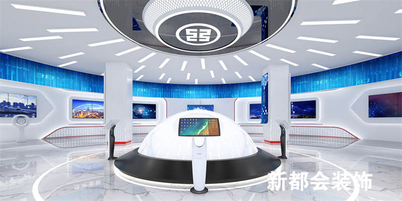 工商銀行智慧展廳裝飾設計