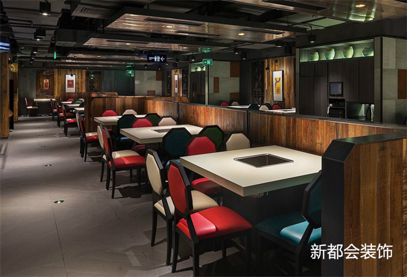 北京300平米火鍋店裝修設計