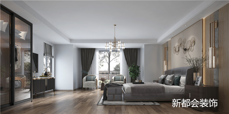 新中式風(fēng)格別墅裝飾設(shè)計