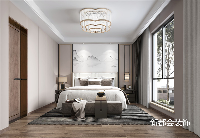 新中式風(fēng)格別墅裝飾設(shè)計