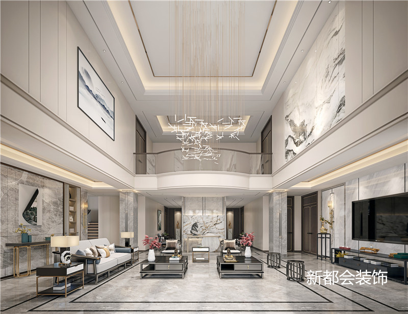 新中式風(fēng)格別墅裝飾設(shè)計