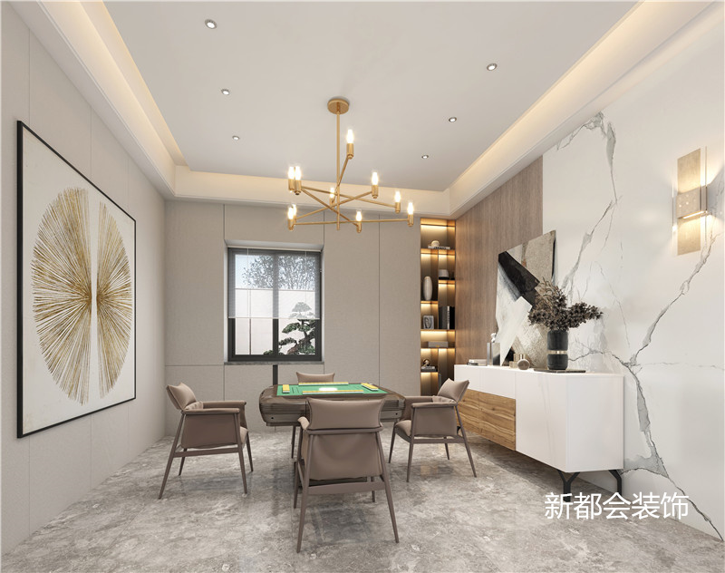 新中式風(fēng)格別墅裝飾設(shè)計