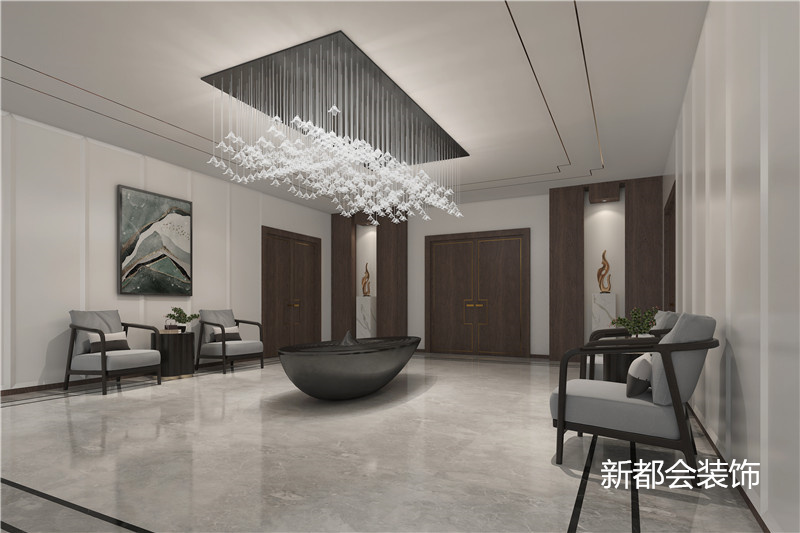 新中式風(fēng)格別墅裝飾設(shè)計